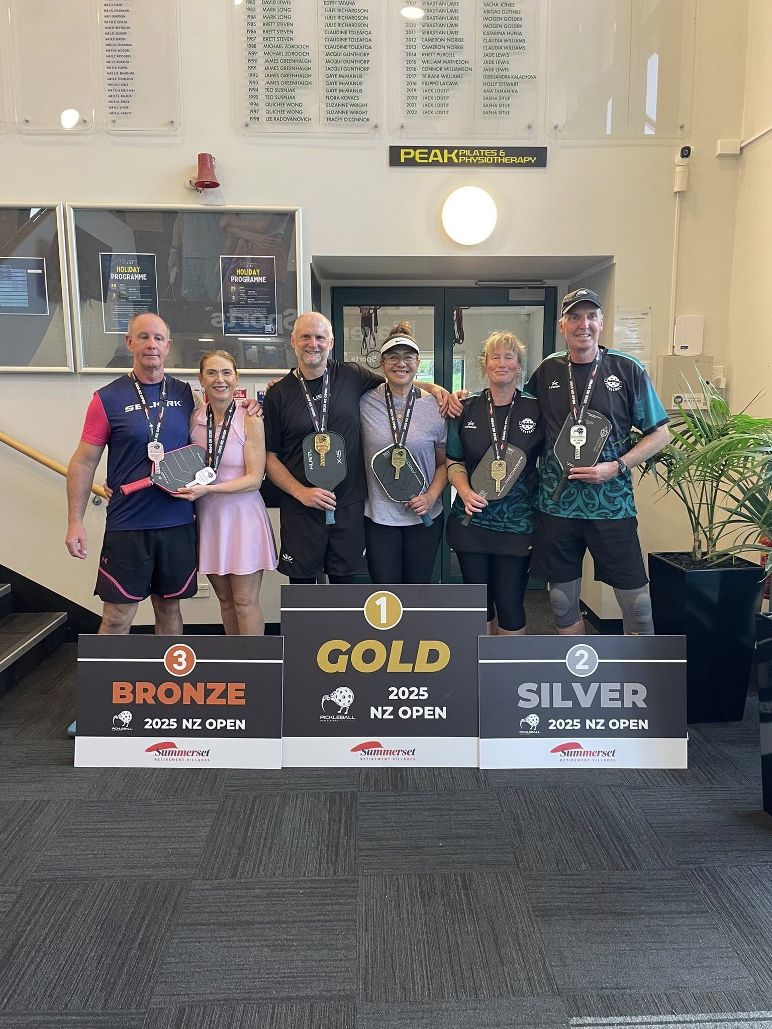 Mixed Doubles Gold - 2025 NZ Open