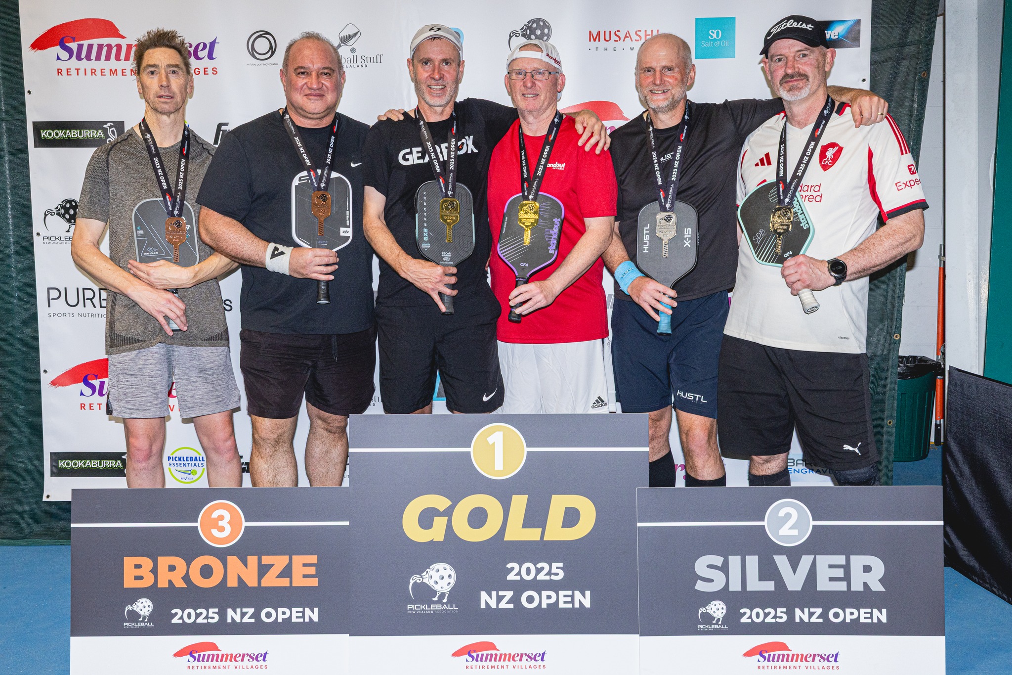 Men's Doubles Gold - 2025 NZ Open